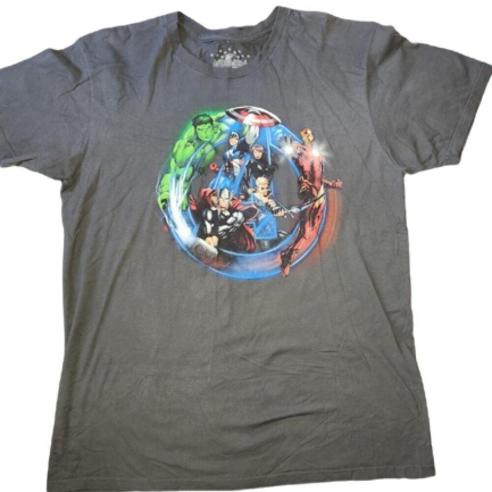 Marvel Universe T-Shirt Superheros || Large GUC